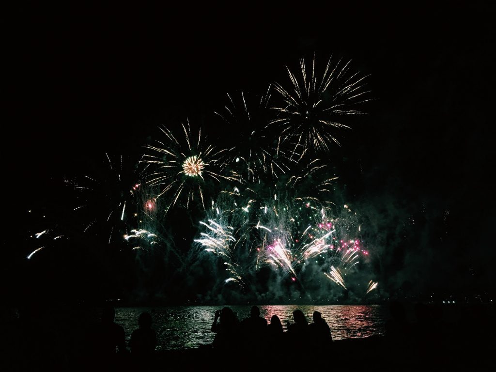 Fuochi d'artificio Golfo Aranci - ph Giovanni Zizi