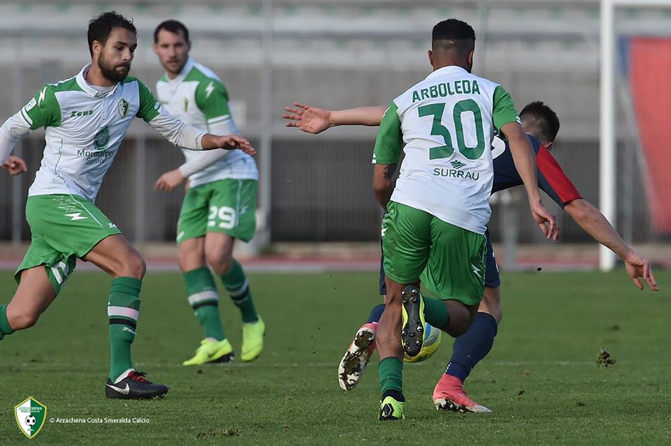 Arboleda, Arzachena Calcio