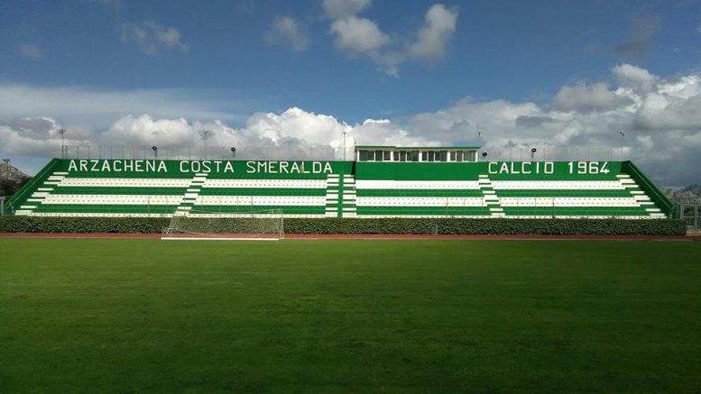 Stadio Biagio Pirina dell' Arzachena Costa Smeralda Calcio