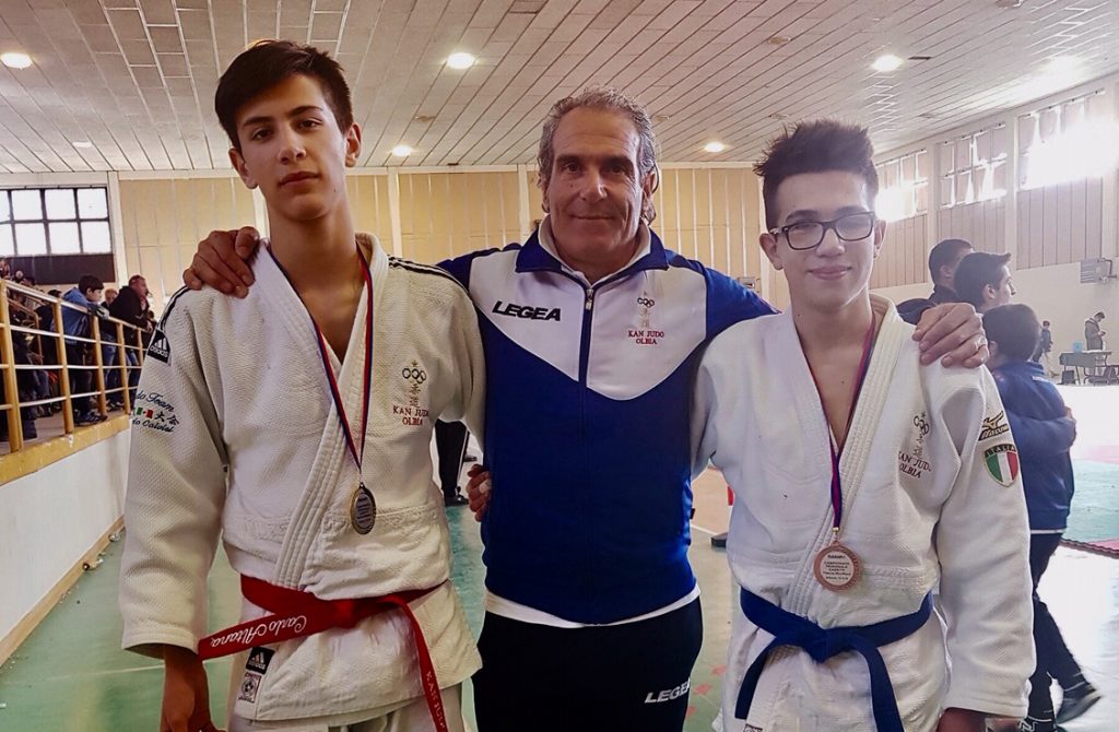 Carlo Altana, Manuel Asara, Angelo Calvisi, kan judo