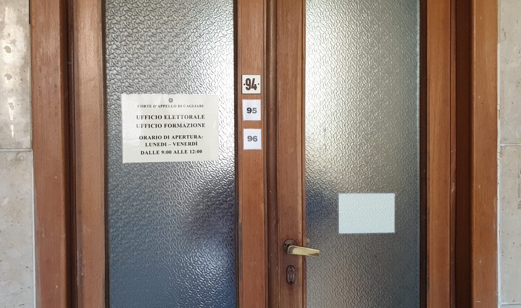 Corte Appello Cagliari Elezioni Regionali Sardegna
