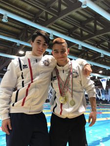 Nuoto Gabriele Ortu e Gian Mario Pirrolu