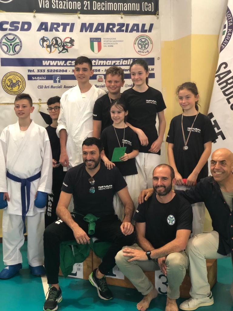 team karate arzachena