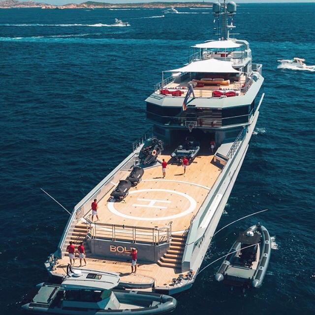 ormeggio lo yacht