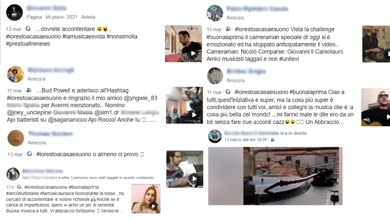 #iorestoacasaesuono_