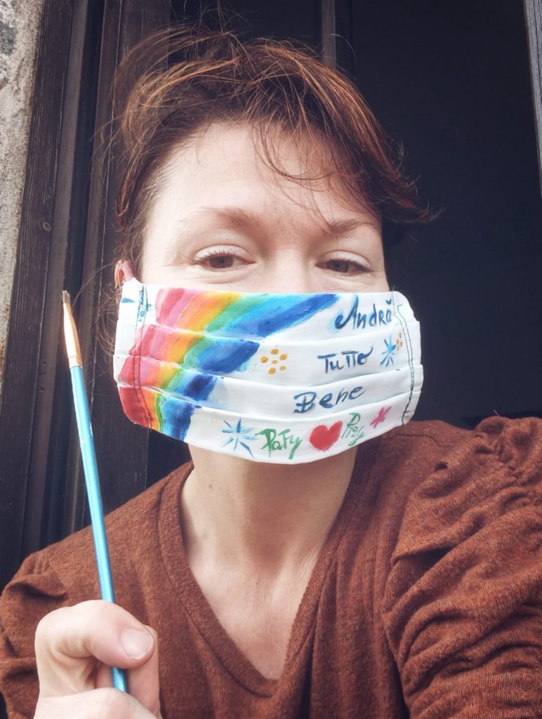 mascherine artigianali, patrizia pitzianti