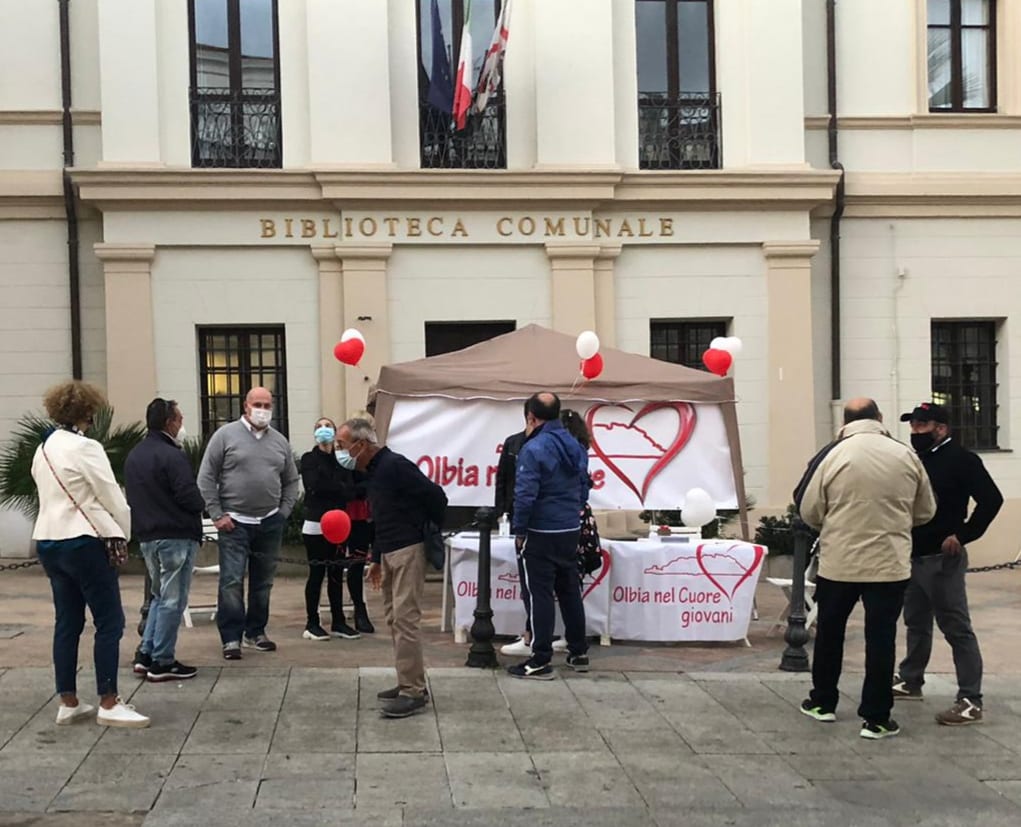 Olbia nel cuore gazebo Marco buioni