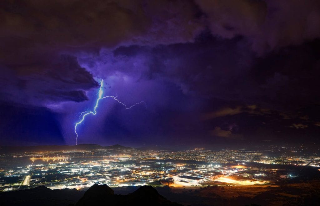 Temporali - Allerta meteo Gallura Sardegna