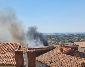incendio berchidda