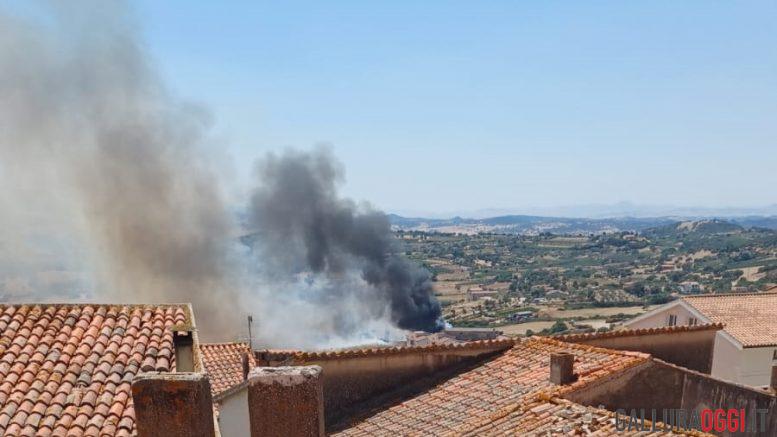 incendio berchidda
