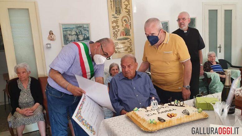 andrea decandia 100 anni calangianus