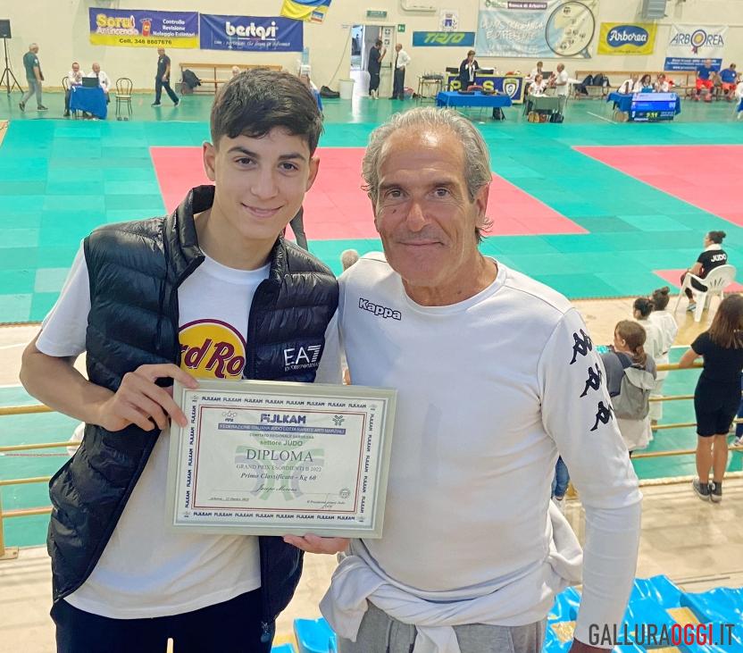 jacopo merone angelo calvisi kan judo olbia