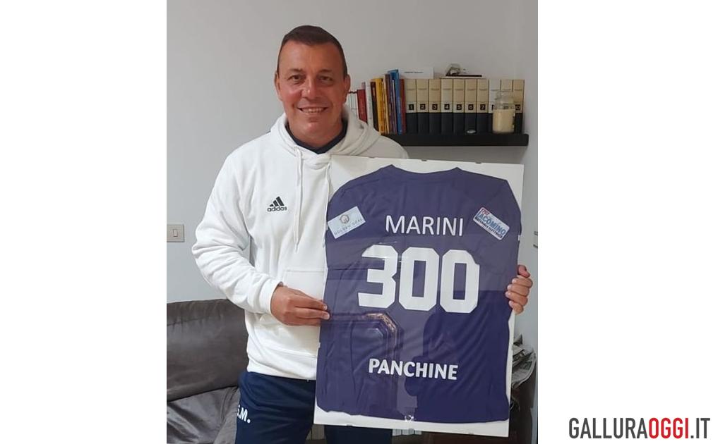 Simone Marini 300 panchine