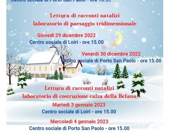 eventi Loiri Porto San Paolo