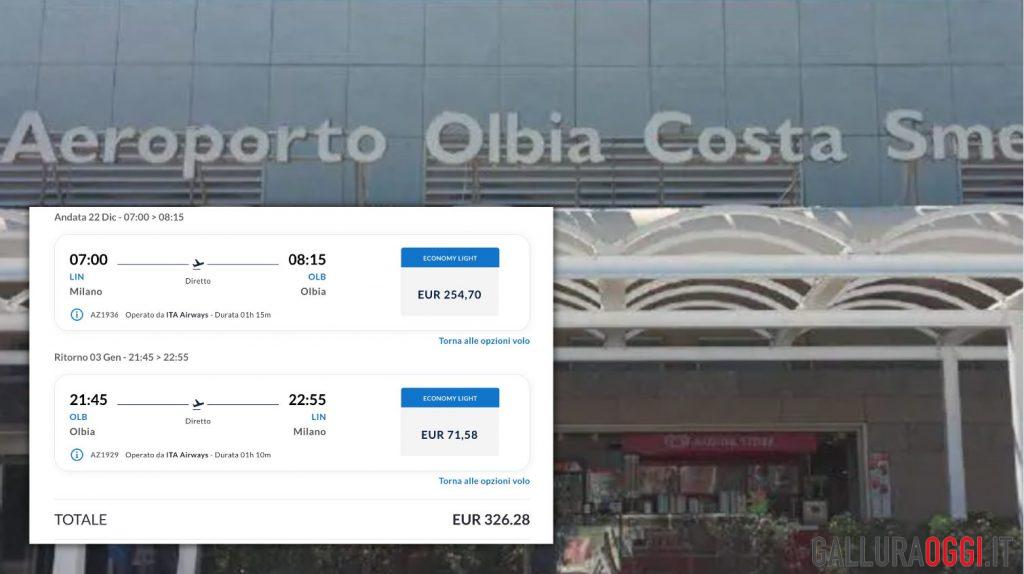 voli Olbia