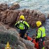 donna caduta scogli cannigione arzachena 5