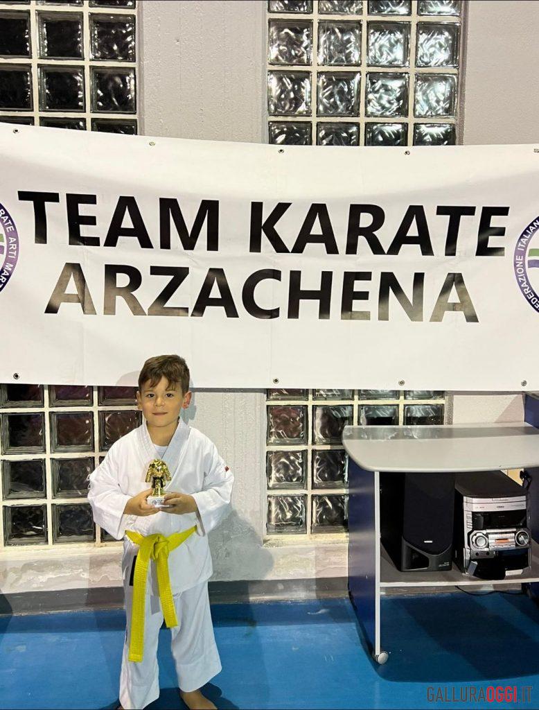 lorenzo maiocchi team karate arzachena