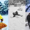Giocare sulla neve in gallura
