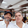 Vialli e Corrado Anghelè al waterfront di Porto Cervo