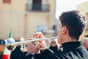 Cerimonia in ricordo dei martiri delle foibe - Olbia, 10 febbraio 2023 - Foto di Matteo Laconi