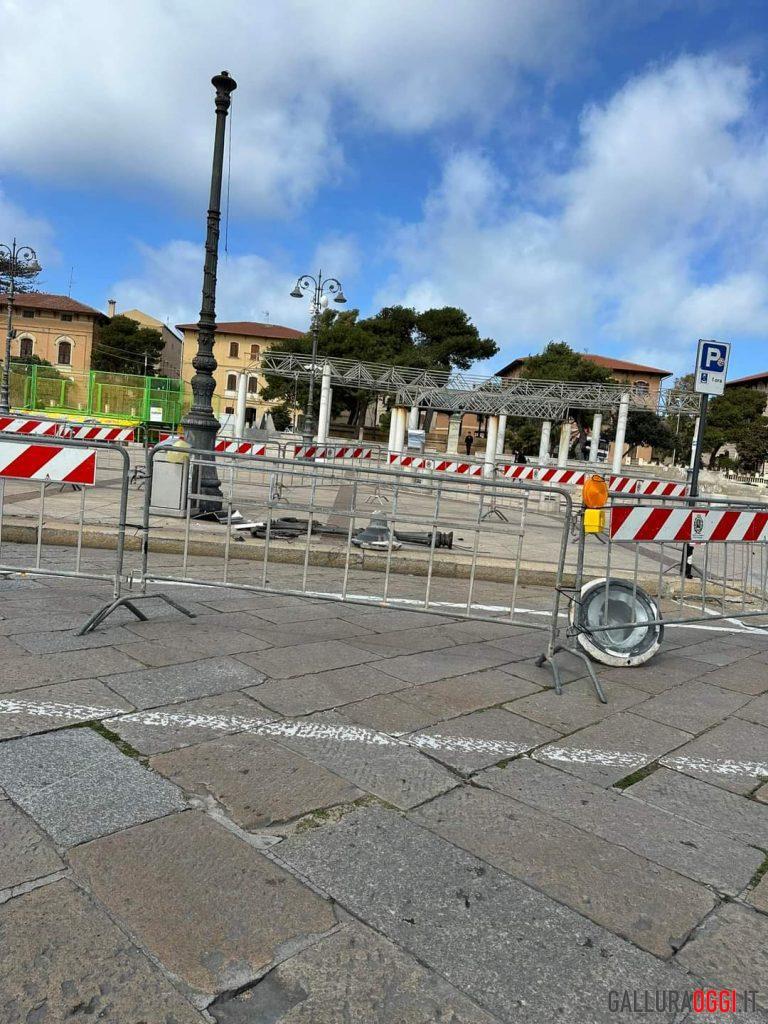 vento la maddalena lampione divelto polemiche