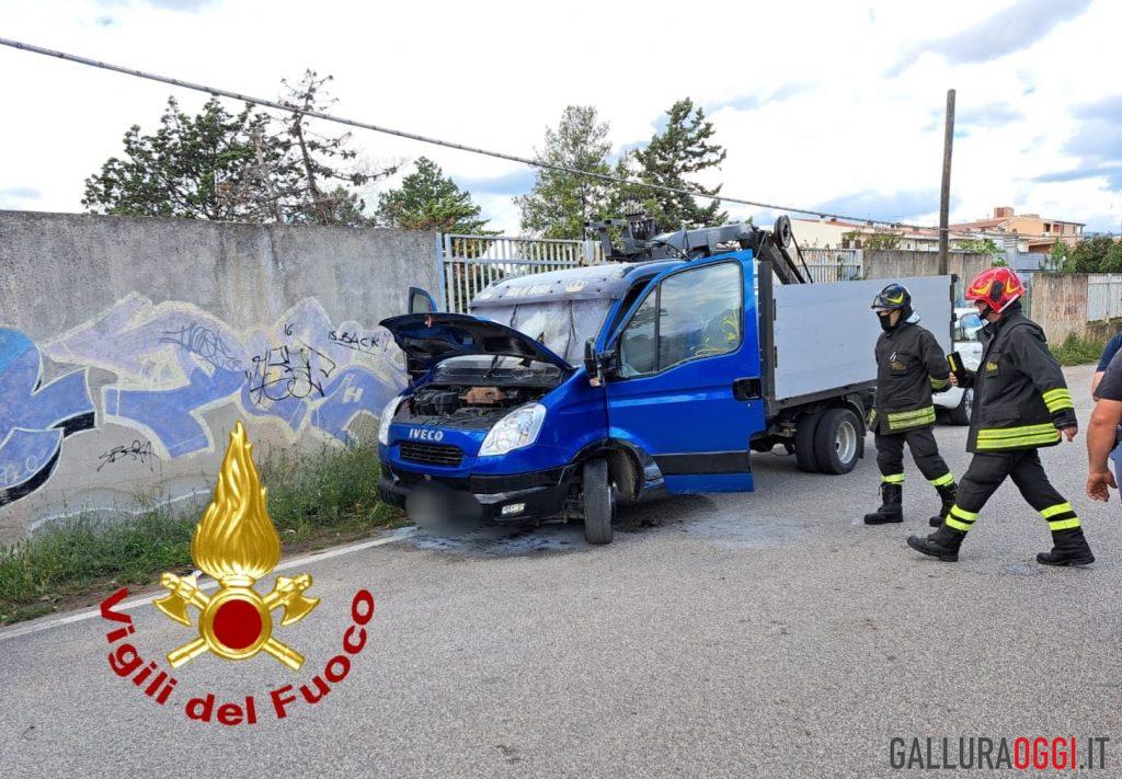 incendio Olbia