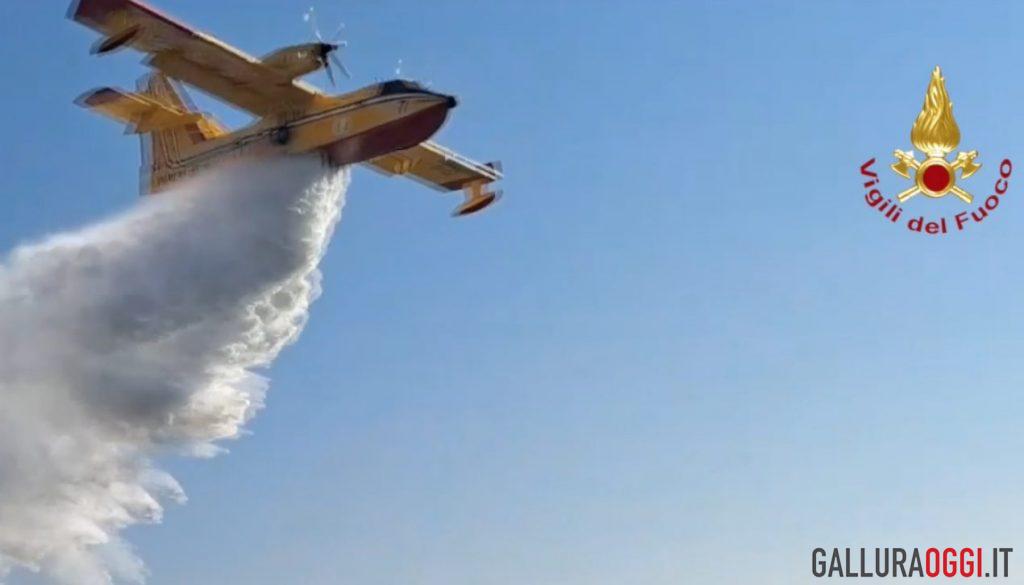 incendio Olbia