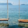 altalena spiaggia bianca golfo aranci