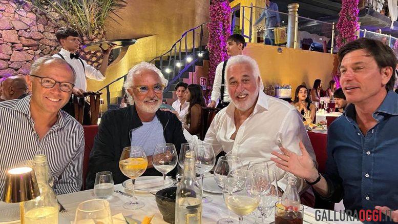 briatore formula 1 porto cervo