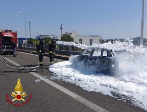 incendio Olbia