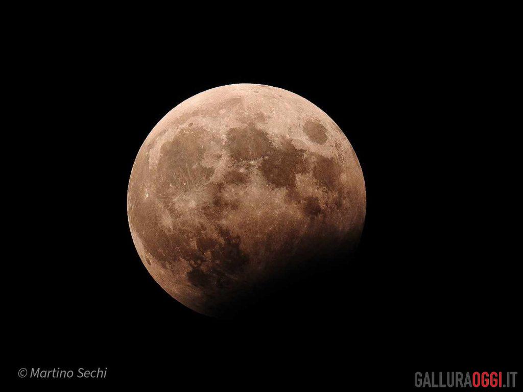 eclissi luna la maddalena