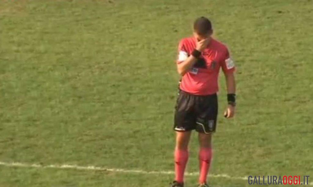 arbitro paduledda guardalinee tharros calangianus arbitro piange olbia calcio arbitri