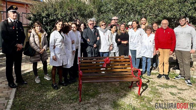 panchina rossa Olbia