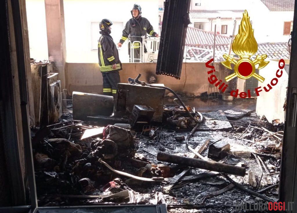 incendio Olbia