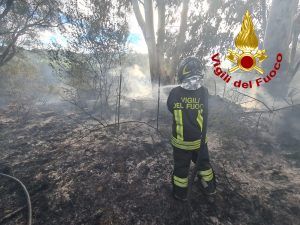 incendio Olbia