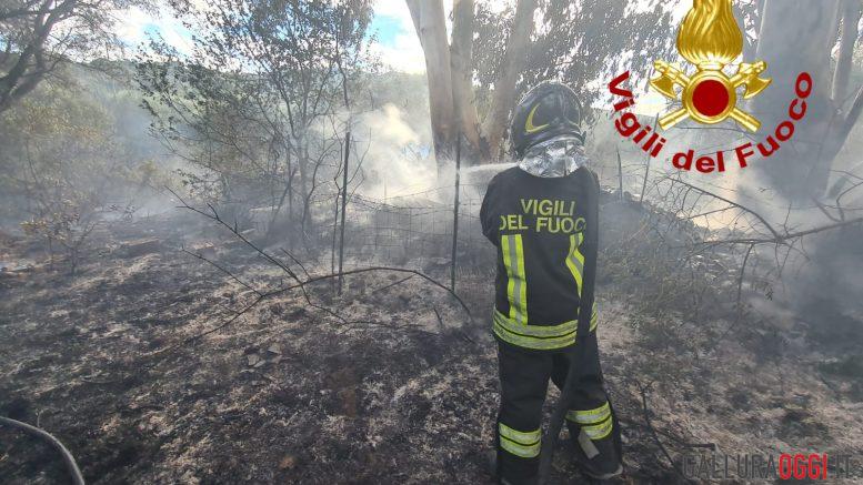 incendio Olbia