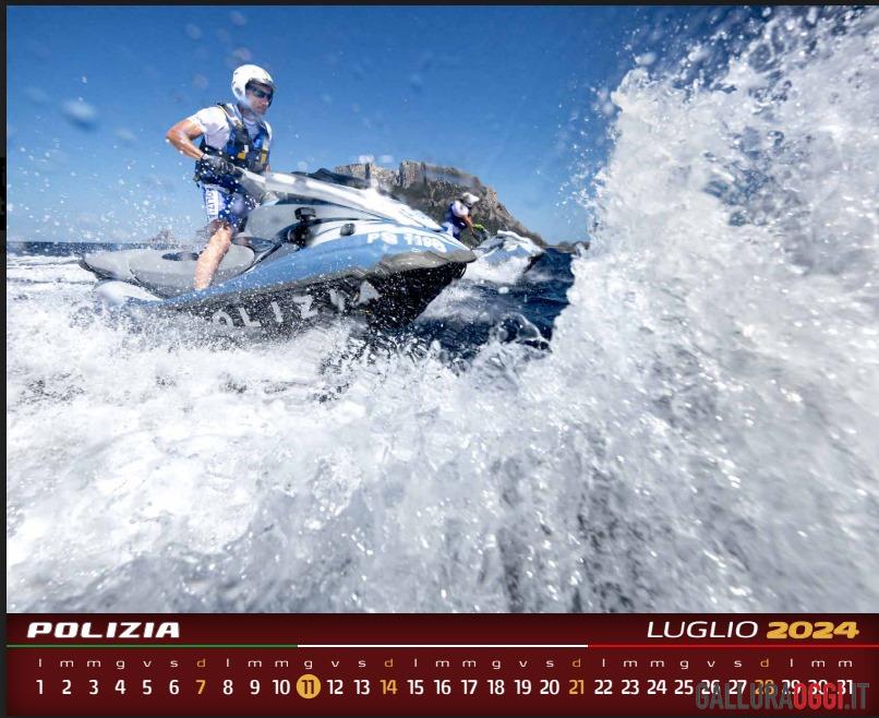 calendario Polizia
