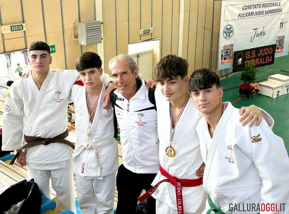 Canu campioni regionali fijlkam 2023 kan judo olbia