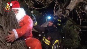 babbo natale vigili del fuoco gallura