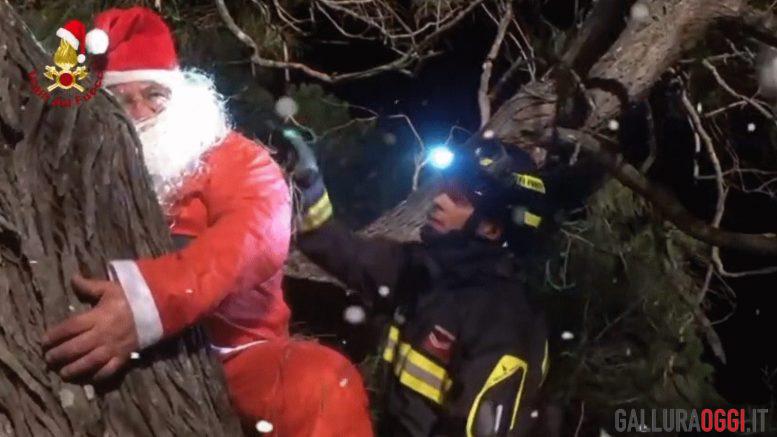 babbo natale vigili del fuoco gallura