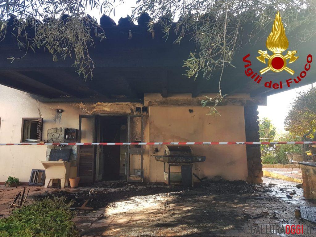 incendio Olbia