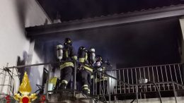 incendio Olbia