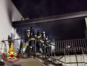 incendio Olbia