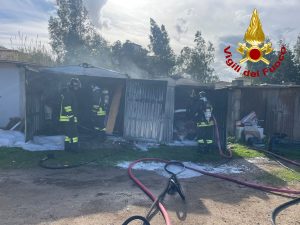 incendio Olbia