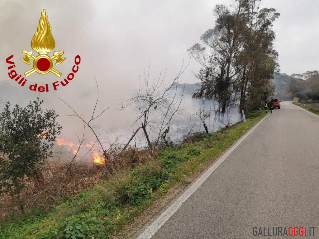 incendio Arzachena