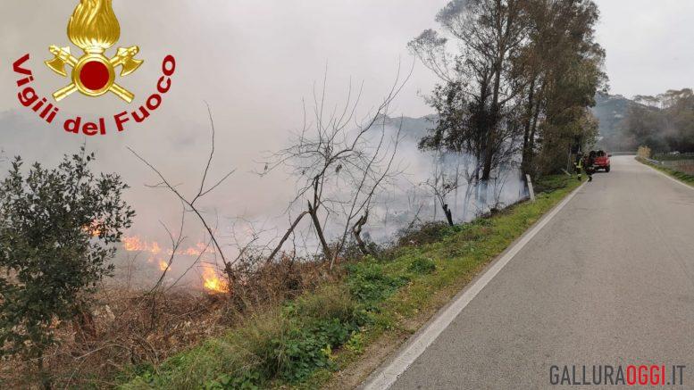 incendio Arzachena