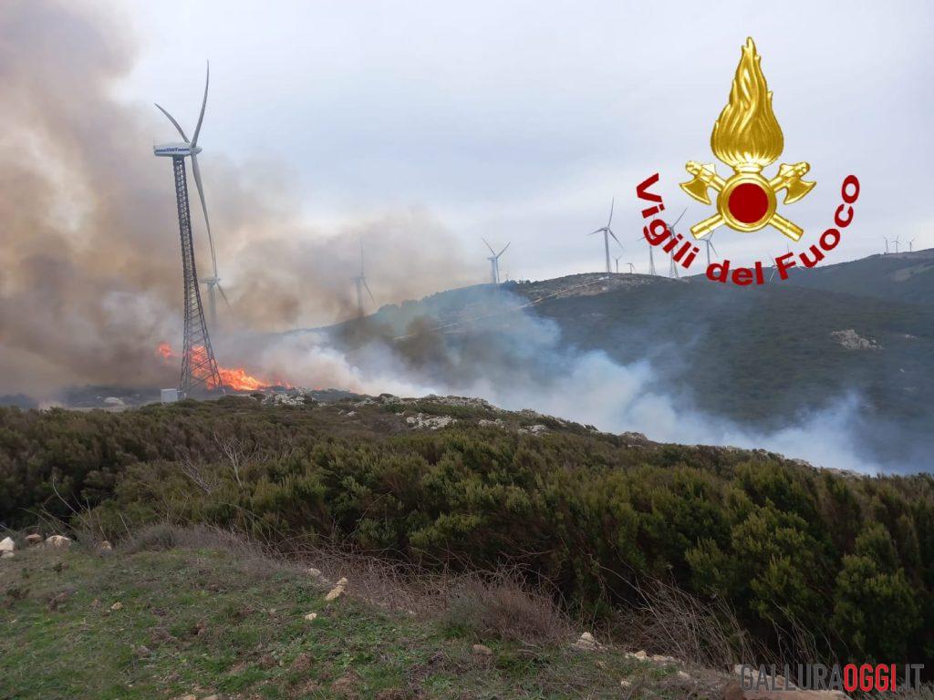 incendio Aggius