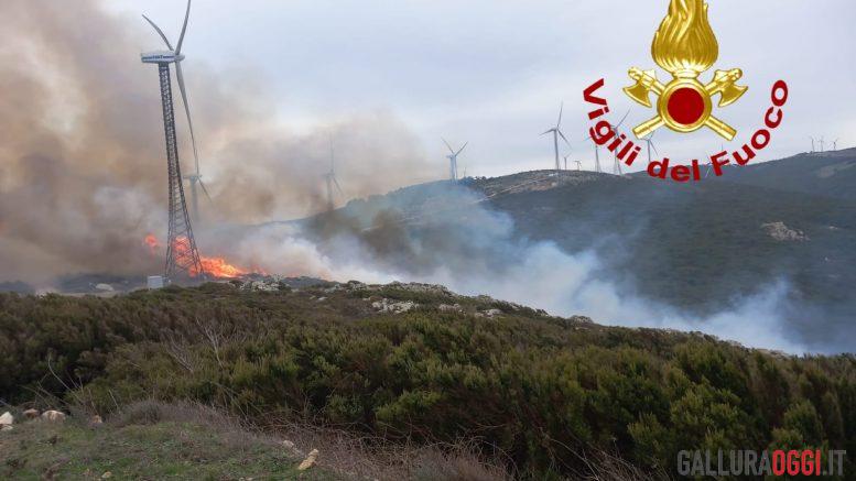 incendio Aggius