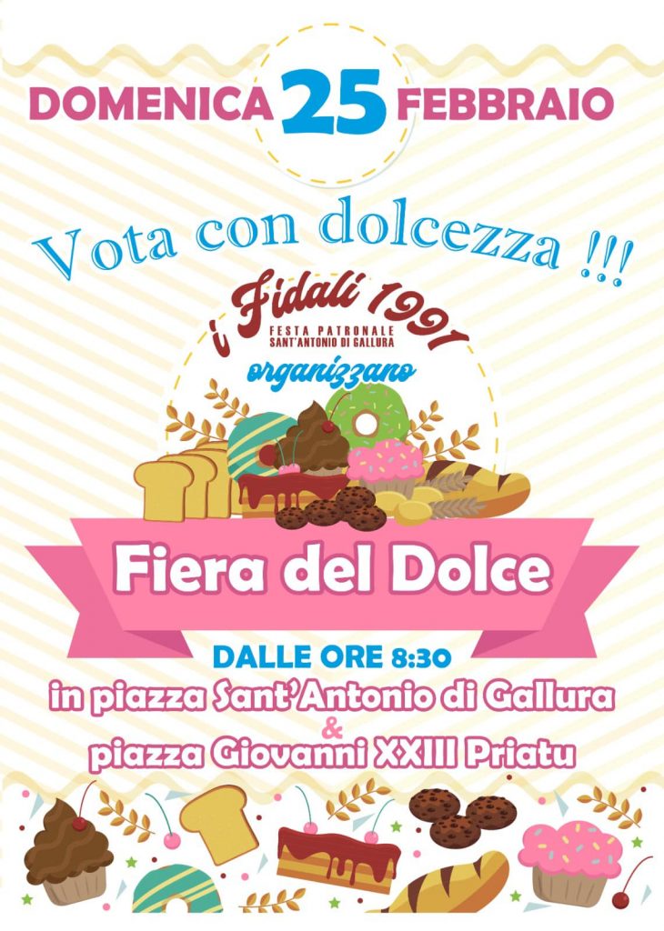 Sant'Antonio di Gallura ospita la fiera del dolce