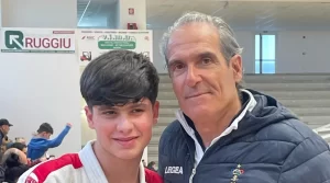 Francesco Spano e Angelo Calvisi del Kan Judo Olbia